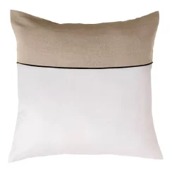 Copripiumino e due federe in cotone (260 x 240 cm) Gabrielle Beige