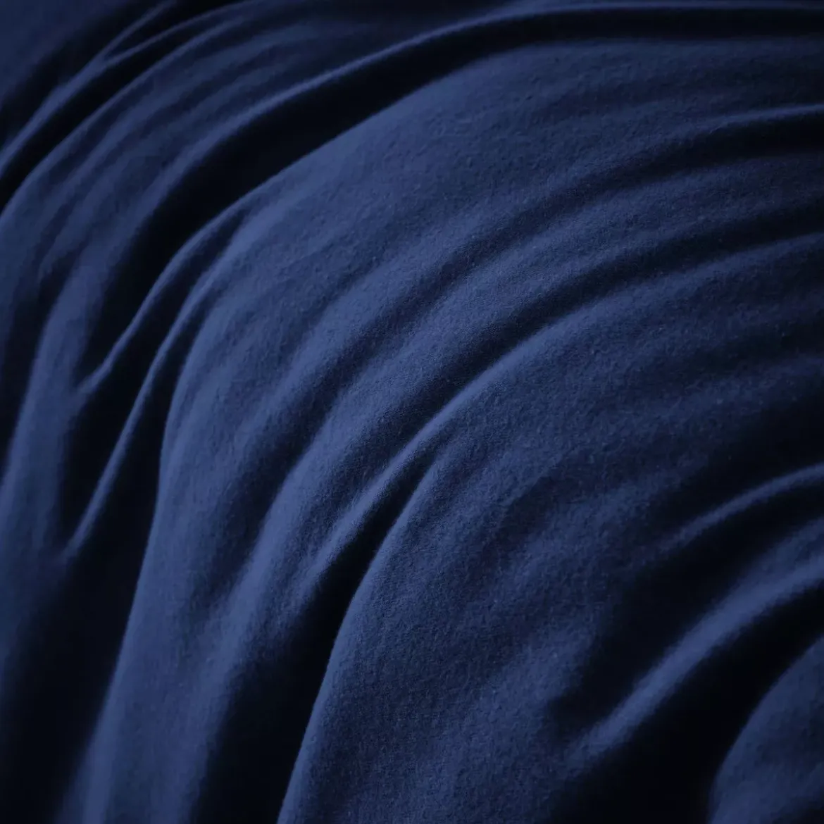 Copripiumino flanella di cotone (200 x 200 cm) Nina Blu navy