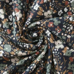 Copripiumino garza di cotone (200 cm) Constance Blu notte