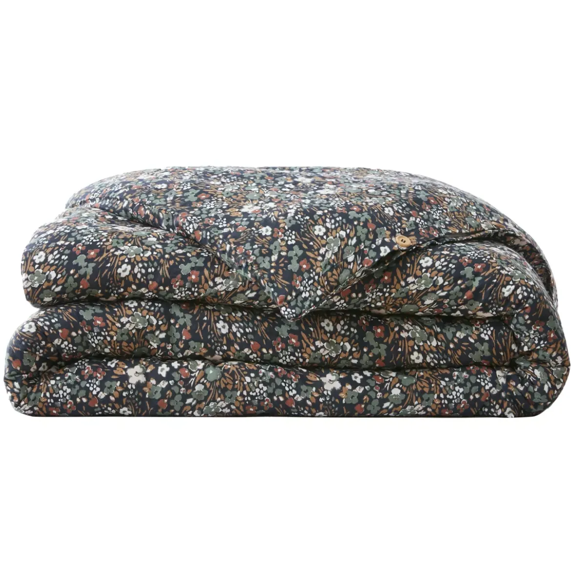 Copripiumino garza di cotone (200 cm) Constance Blu notte