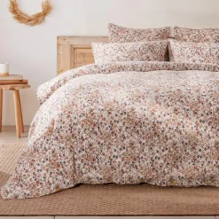 Copripiumino garza di cotone (240 cm) Capucine Multicolore