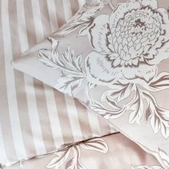Copripiumino in cotone (200 x 200 cm) Lara Beige