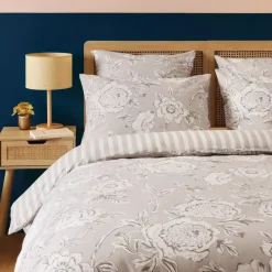 Copripiumino in cotone (200 x 200 cm) Lara Beige