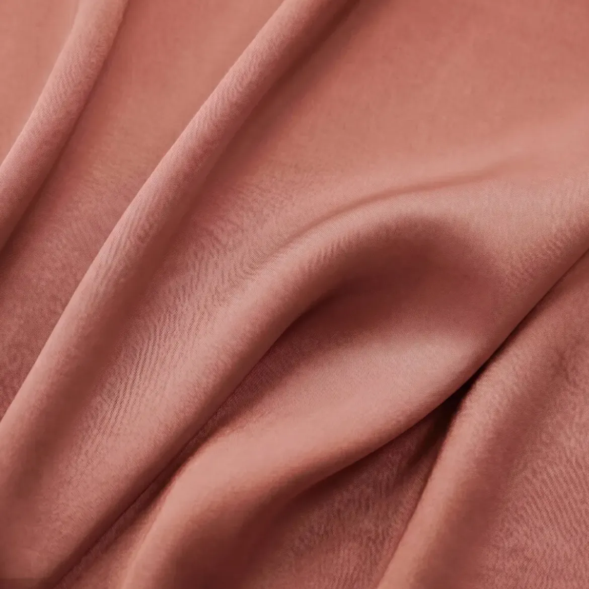 Copripiumino in lyocell Tencel™ lavato (240 x 220 cm) Olivia Terracotta