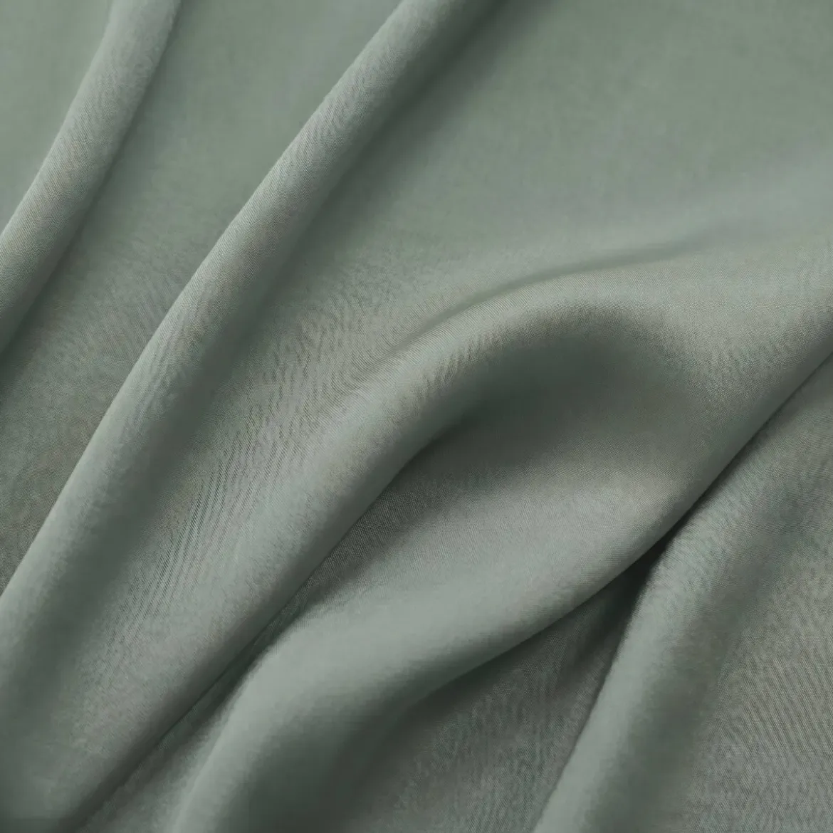 Copripiumino lyocell Tencel™ lavato (280 x 240 cm) Olivia Verde eucalipto