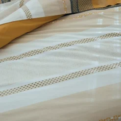 Copripiumino percalle di cotone (280 x 240 cm) Marlow Giallo