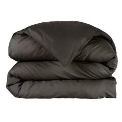 Copripiumino percalle di cotone (240 cm) Cali Nero