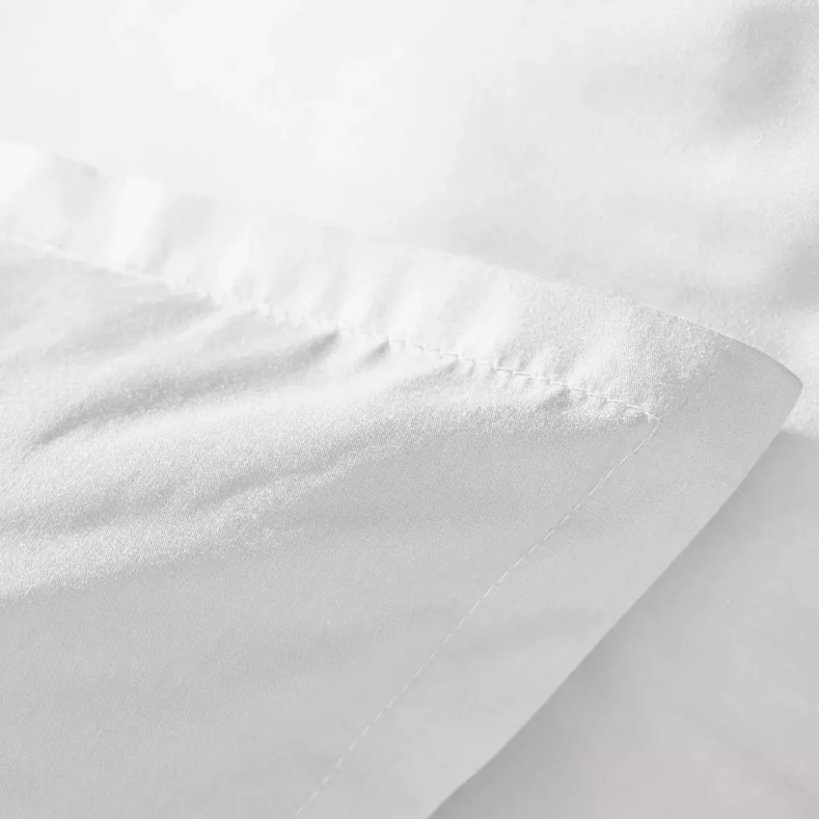 Copripiumino percalle di cotone (260 x 240 cm) Cali Bianco