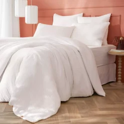 Copripiumino quadrupla garza di cotone (200 x 200 cm) Victoria x Gaïa Bianco chantilly