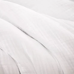 Copripiumino quadrupla garza di cotone (280 x 240 cm) Victoria x Gaïa Bianco Chantilly
