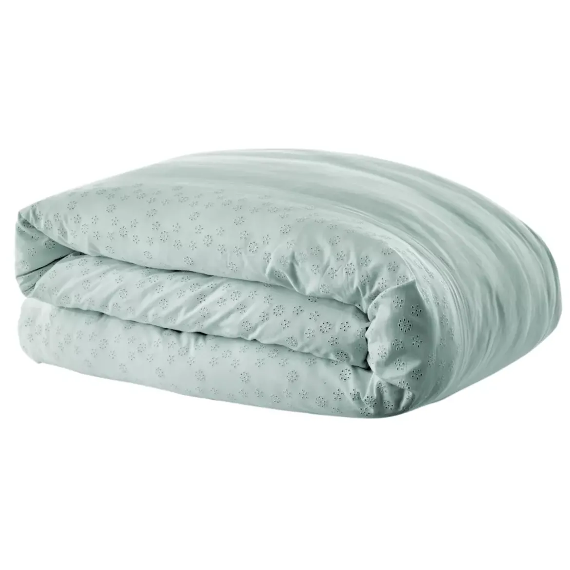 Copripiumino ricamato cotone (260 cm) Jeanne Celeste