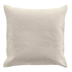 Copripiumino trapuntato e due federe (240 x 260 cm) Romane Beige