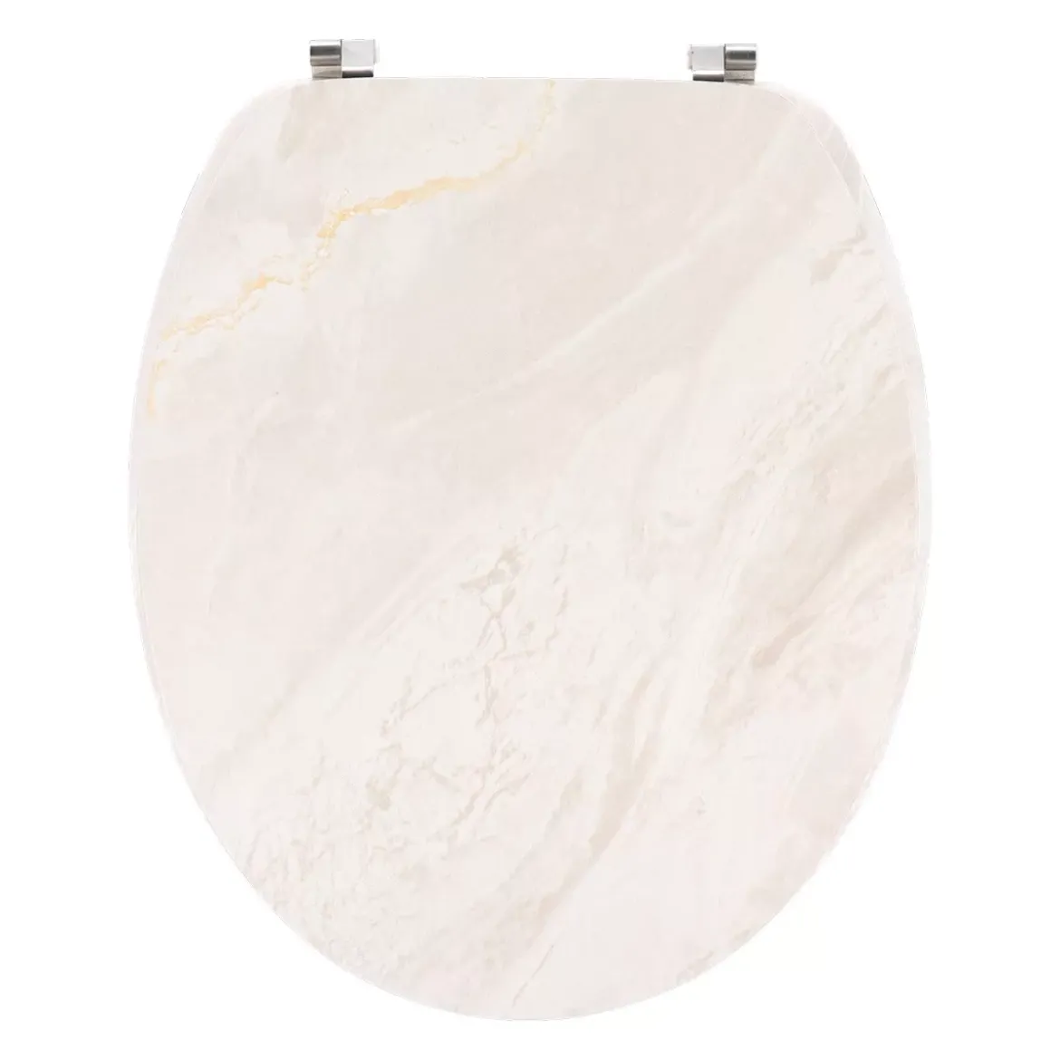 Copriwater in legno effetto marmo 18 pollici Lina Beige