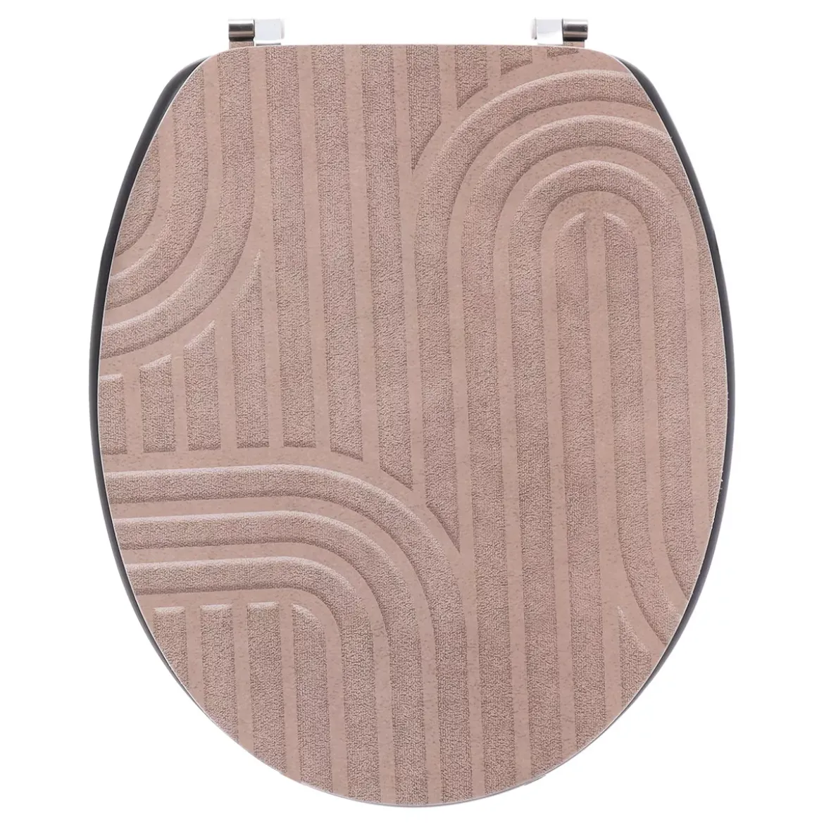 Copriwater in legno 18 pollici Minimalist Rosa cipria