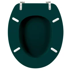Copriwater in legno (37 x 46 cm) Jade Verde