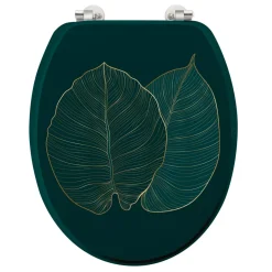 Copriwater in legno (37 x 46 cm) Jade Verde