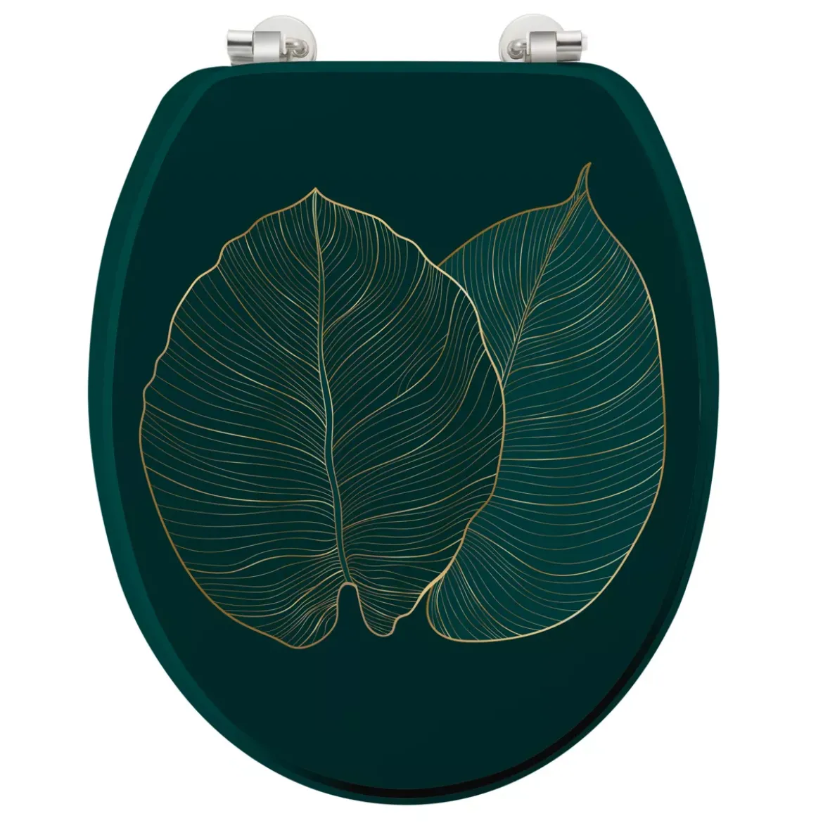 Copriwater in legno (37 x 46 cm) Jade Verde