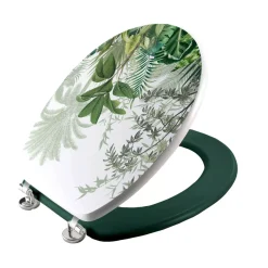 Copriwater in legno (37 x 46 cm) Vagabonda Verde