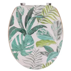 Copriwater WC 18 pollici MDF Jardin d'hiver Verde
