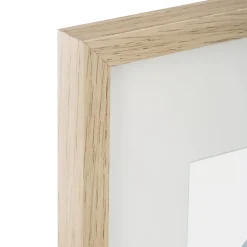 Cornice per foto in legno da parete (30 x 40 cm) Manu Naturale
