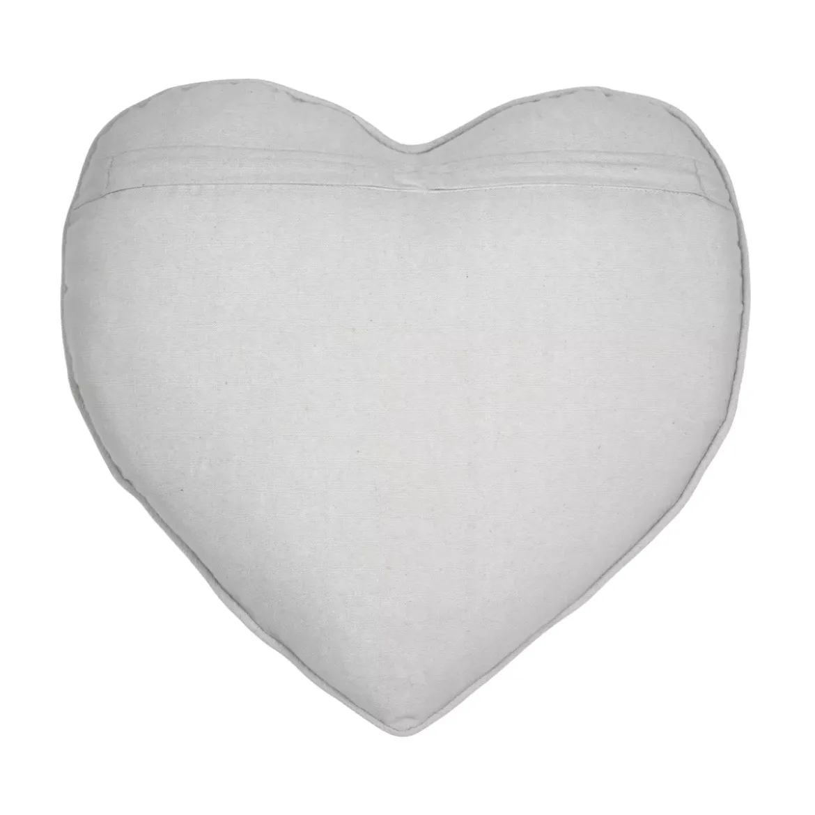 Cuscino cuore in cotone (45 x 45 cm) Joséphine Ecru