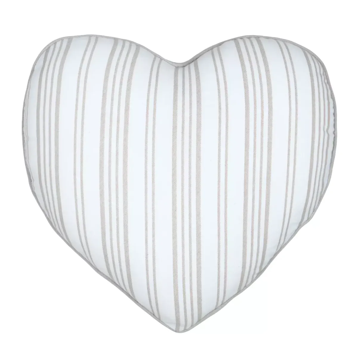 Cuscino cuore in cotone (45 x 45 cm) Joséphine Ecru