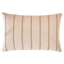 Cuscino da esterno in tela di cotone rettangolare (60 x 40 cm) Ocealys Beige