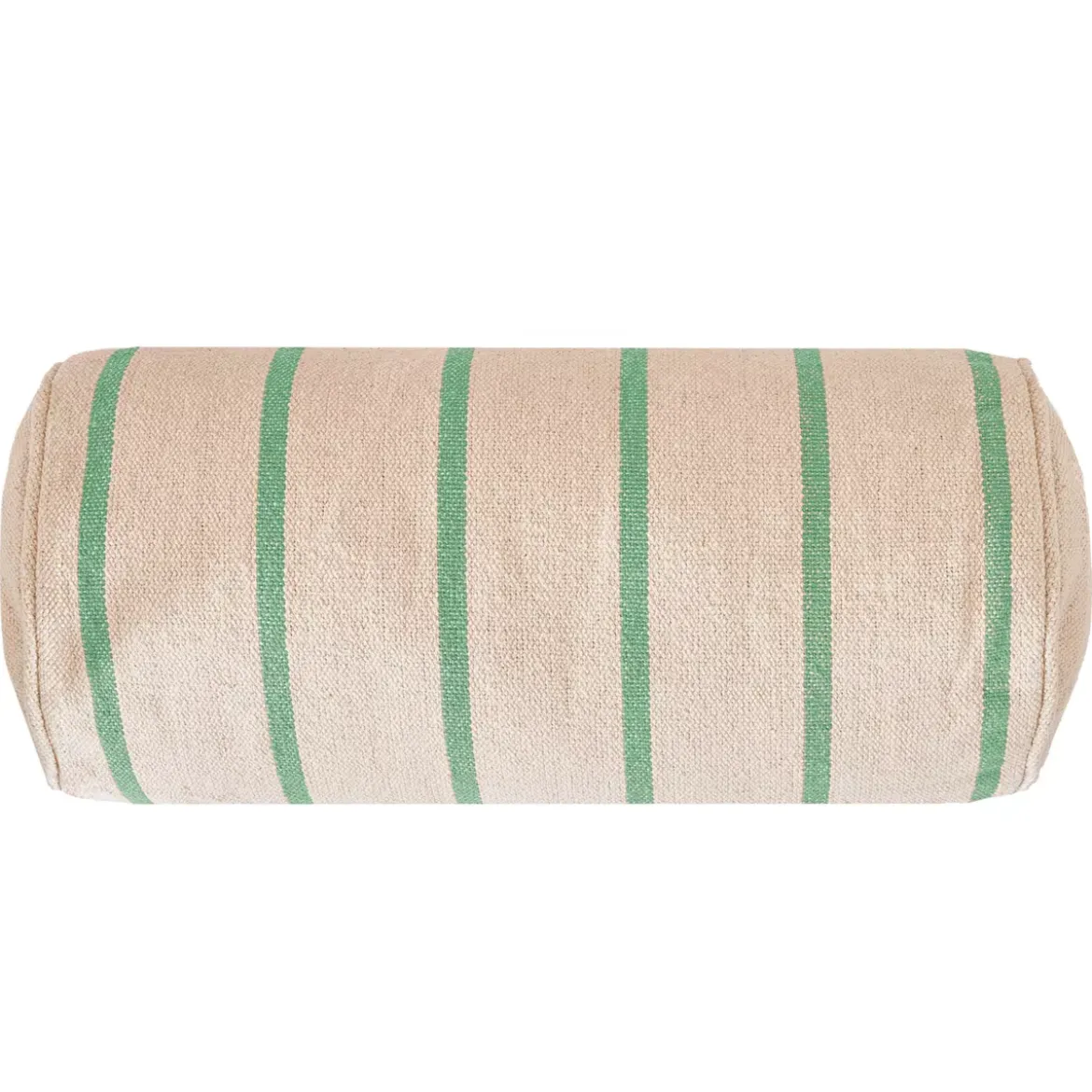 Cuscino da esterno in tela di cotone cilindrico (45 x 20 cm) Ocealys Verde