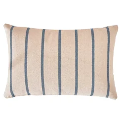 Cuscino da esterno in tela di cotone rettangolare (60 x 40 cm) Ocealys Blu Navy