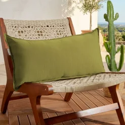 Cuscino da esterno rettangolare (35 x 70 cm) Sunset Verde oliva