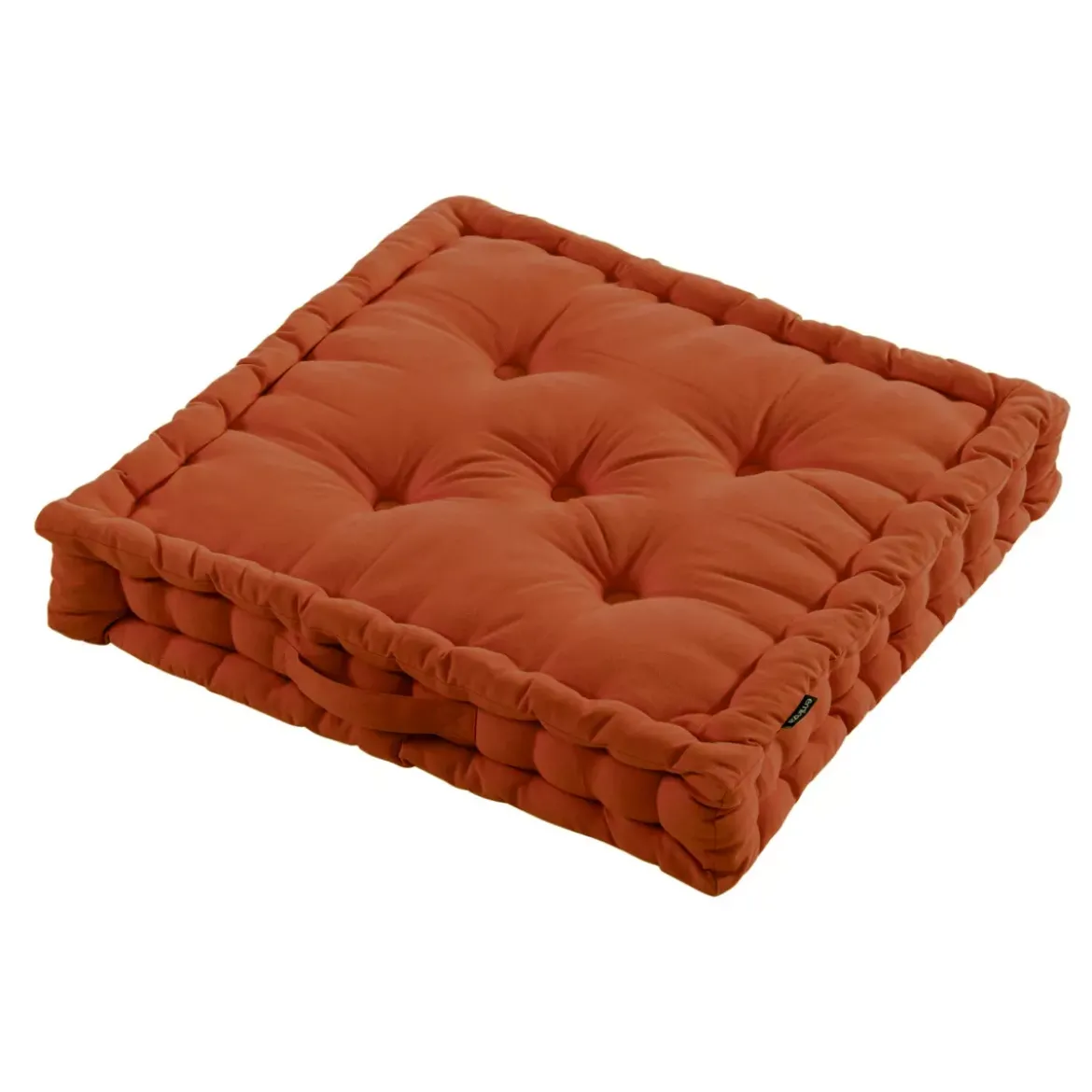 Cuscino da pavimento (60 x 60 cm) Pixel Terracotta