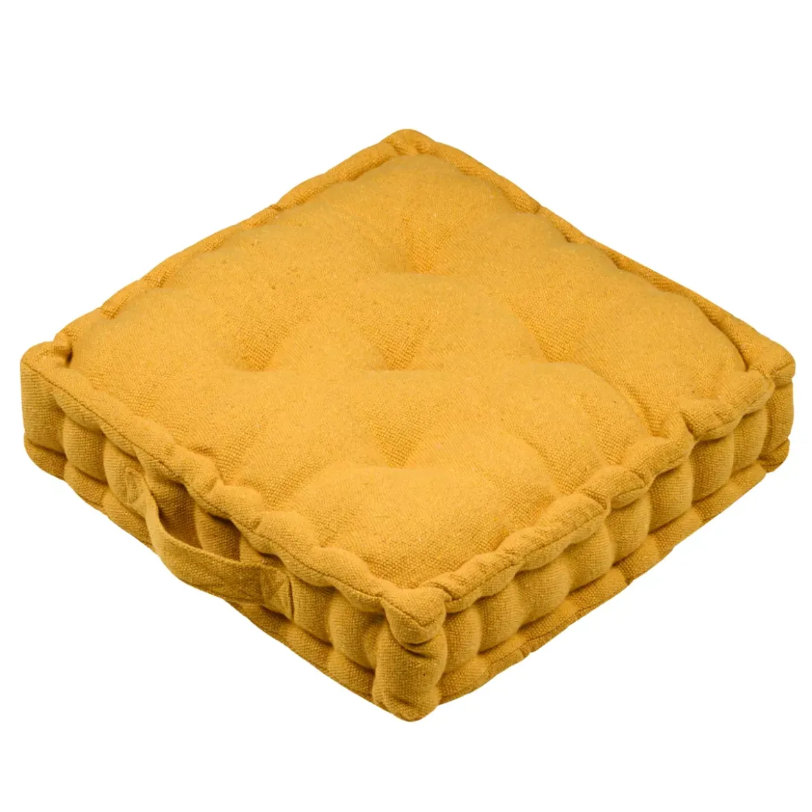 Cuscino da pavimento (50 x 50 cm) Monaco Giallo curry