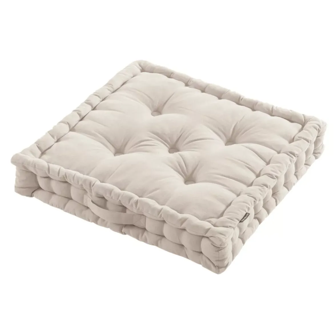 Cuscino da pavimento (60 x 60 cm) Pixel Beige