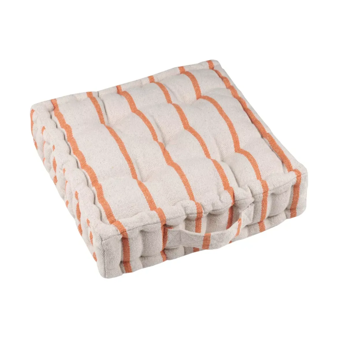 Cuscino da pavimento esterno tela di cotone (45 x 45 cm) Ocealys Corallo