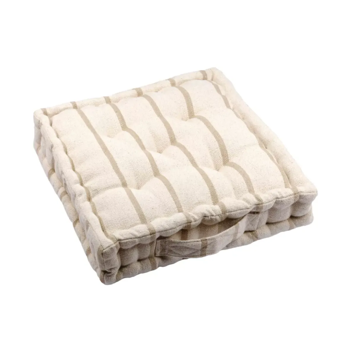 Cuscino da pavimento esterno tela di cotone (45 x 45 cm) Ocealys Beige