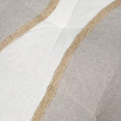 Cuscino da pavimento in cotone (45 x 45 cm) Blokken Grigio