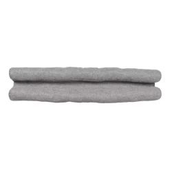 Cuscino per basso della porta doppio effetto lino (80 cm) Alfred Tortora
