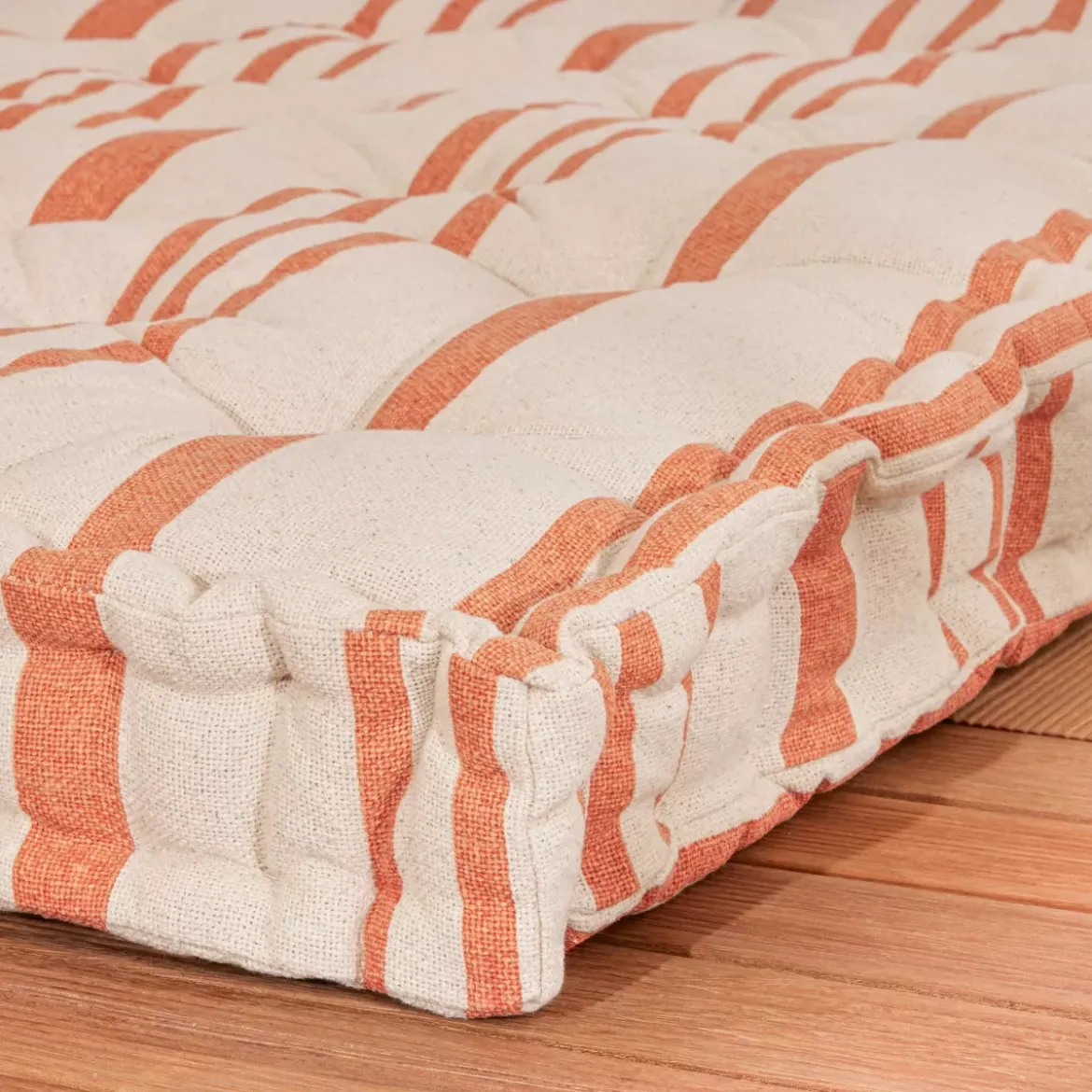 Cuscino per pallet da esterno rettangolare (120 x 80 cm) Nautira Arancione