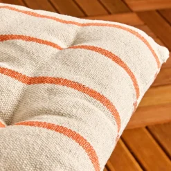 Cuscino per sedia da esterno tela di cotone (40 x 40 cm) Ocealys Corallo