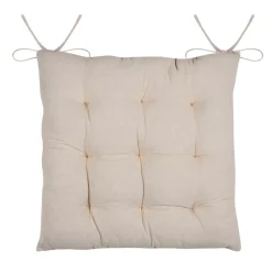 Cuscino per sedia quadrato in cotone (38x38 cm) Wildforest Camel