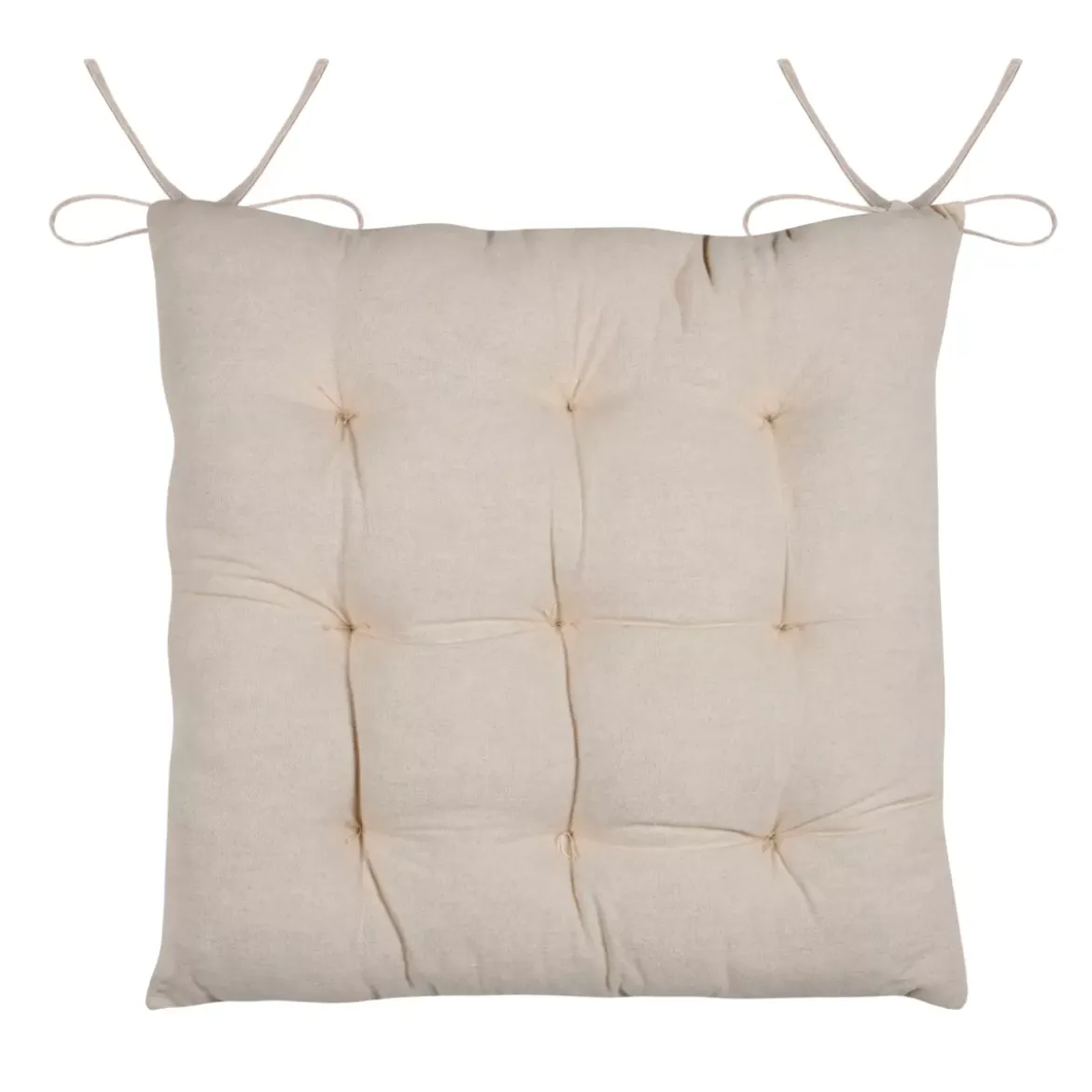 Cuscino per sedia quadrato in cotone (38x38 cm) Wildforest Camel
