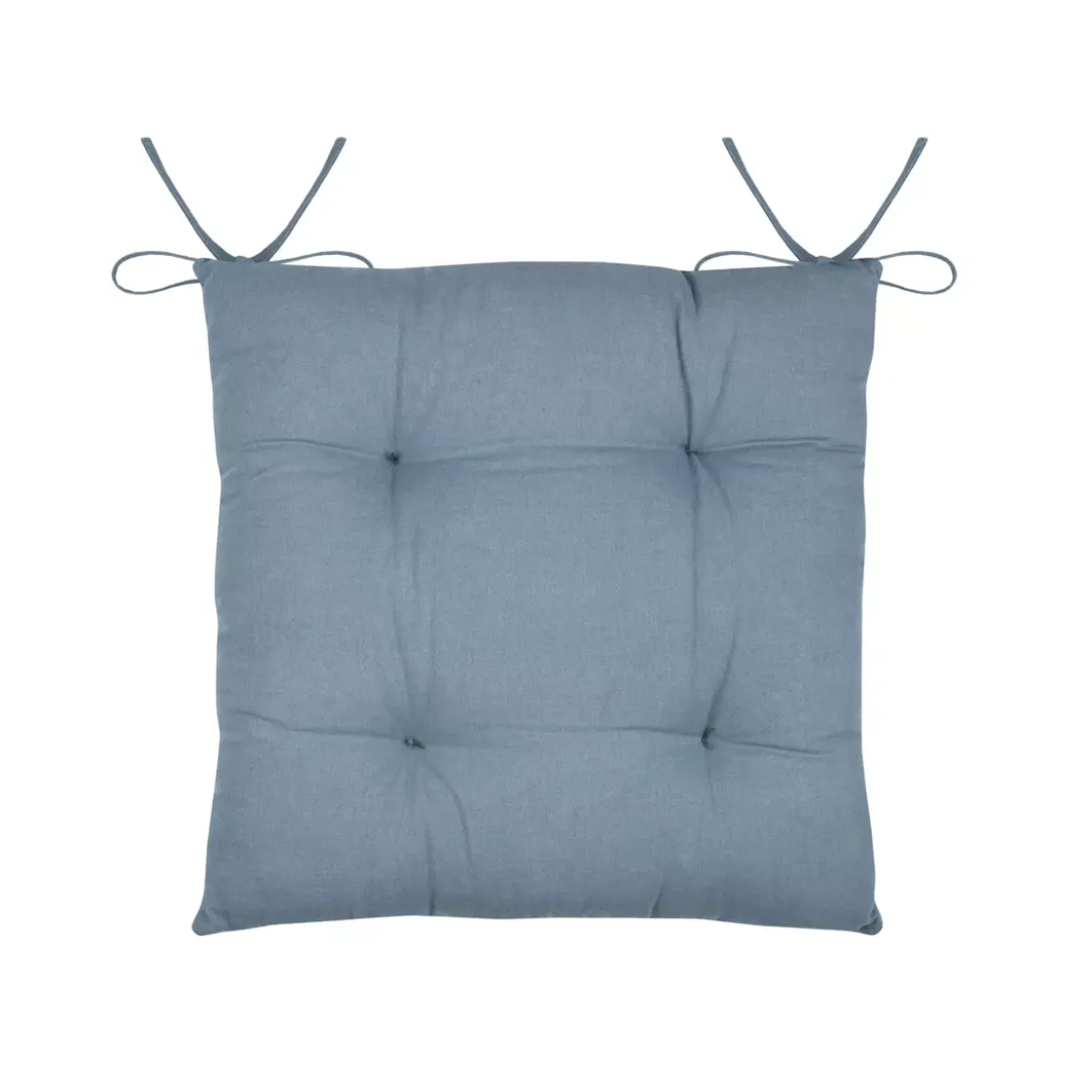 Cuscino per sedia quadrato in cotone (38 x 38 cm) Nautical Beige