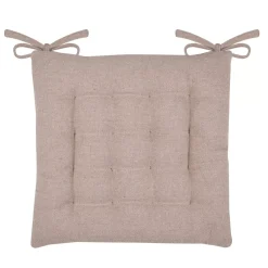 Cuscino per sedia quadrato (40 x 40 cm) Monaco Beige
