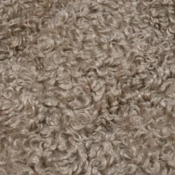 Cuscino per sedia quadrato bouclé (38 x 38 cm) Cosylife Tortora