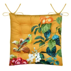 Cuscino per sedia quadrato in cotone (38x38 cm) Emmy Multicolore