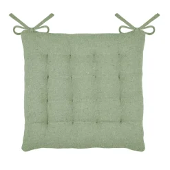 Cuscino per sedia quadrato (40 x 40 cm) Monaco Verde salvia