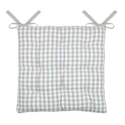 Cuscino per sedia quadrato in cotone (40 x 40 cm) Bardot Beige