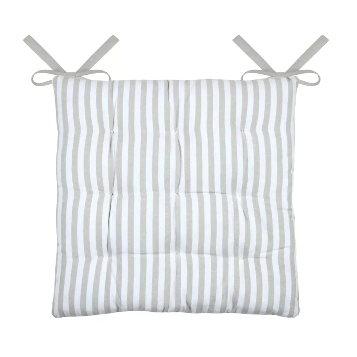 Cuscino per sedia quadrato in cotone (40 x 40 cm) Bardot Beige
