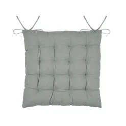 Cuscino per sedia quadrato in cotone (38 x 38 cm) Yuki Verde giada