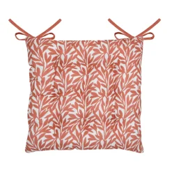 Cuscino per sedia quadrato (38 x 38 cm) Antillia Rosso marsala